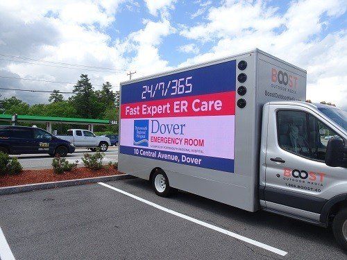 digital truck advertising